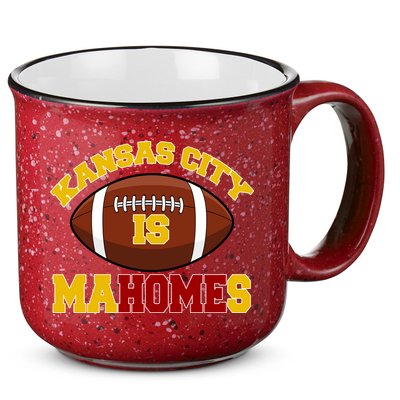 Kansas City Is Mahomes KC Football Fan 15oz Campfire Ceramic Mug