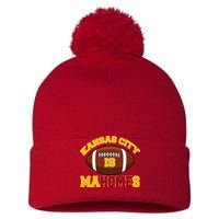 Kansas City Is Mahomes KC Football Fan Pom Pom 12in Knit Beanie