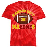 Kansas City Is Mahomes KC Football Fan Kids Tie-Dye T-Shirt