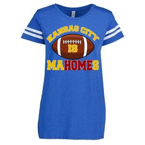 Kansas City Is Mahomes KC Football Fan Enza Ladies Jersey Football T-Shirt