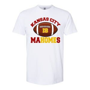 Kansas City Is Mahomes KC Football Fan Softstyle CVC T-Shirt