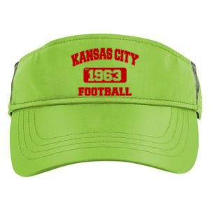 Kansas City KC Football Est 1960 Adult Drive Performance Visor