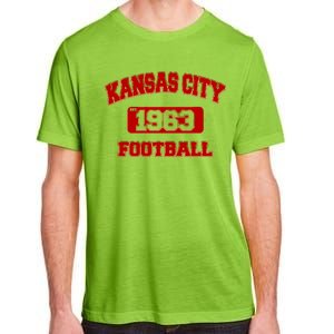 Kansas City KC Football Est 1960 Adult ChromaSoft Performance T-Shirt