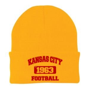 Kansas City KC Football Est 1960 Knit Cap Winter Beanie