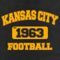 Kansas City KC Football Est 1960 7 Panel Mesh Trucker Snapback Hat