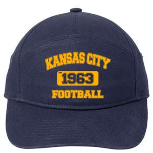 Kansas City KC Football Est 1960 7-Panel Snapback Hat