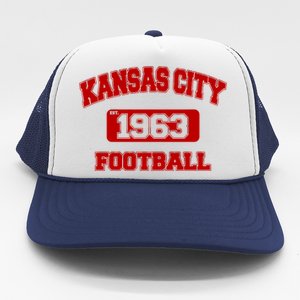 Kansas City KC Football Est 1960 Trucker Hat