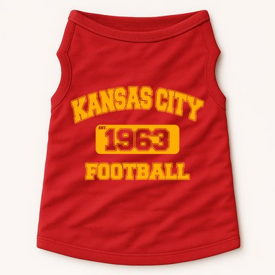 Kansas City KC Football Est 1960 Doggie Tank