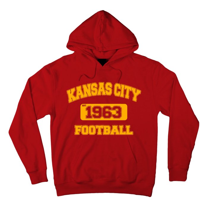 Kansas City KC Football Est 1960 Hoodie