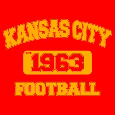 Kansas City KC Football Est 1960 T-Shirt