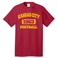 Kansas City KC Football Est 1960 Tall T-Shirt