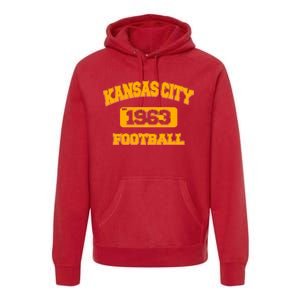 Kansas City KC Football Est 1960 Premium Hoodie