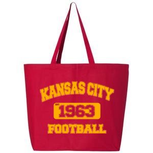 Kansas City KC Football Est 1960 25L Jumbo Tote