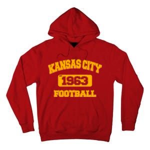 Kansas City KC Football Est 1960 Tall Hoodie