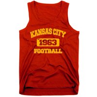 Kansas City KC Football Est 1960 Tank Top