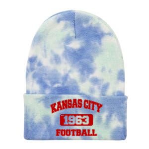 Kansas City KC Football Est 1960 Tie Dye 12in Knit Beanie