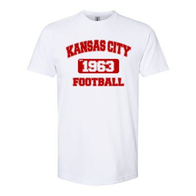 Kansas City KC Football Est 1960 Softstyle® CVC T-Shirt