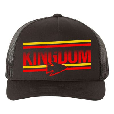 Kansas City KC Football Kingdom Arrowhead  Yupoong Adult 5-Panel Trucker Hat