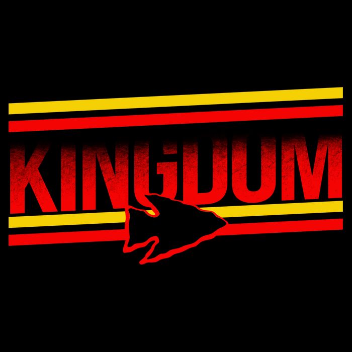 Kansas City KC Football Kingdom Arrowhead  Tall T-Shirt