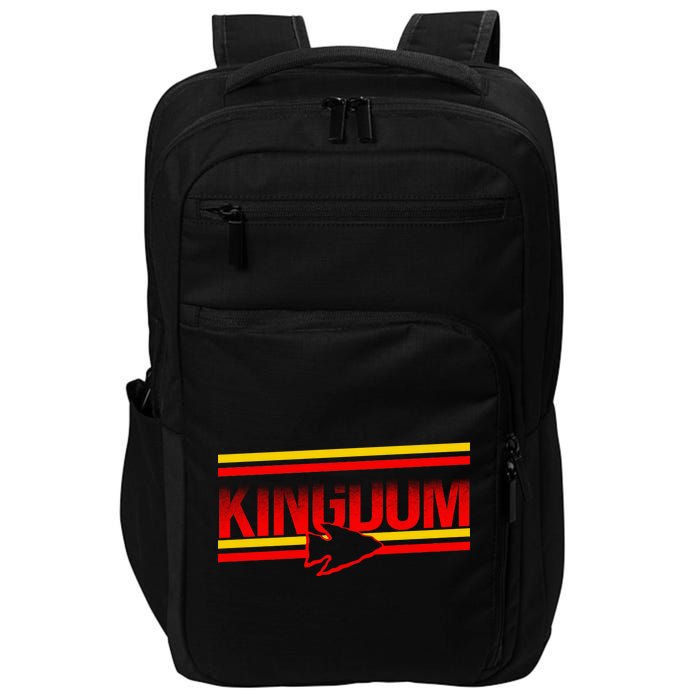 Kansas City KC Football Kingdom Arrowhead  Impact Tech Backpack