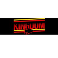 Kansas City KC Football Kingdom Arrowhead  Bumper Sticker