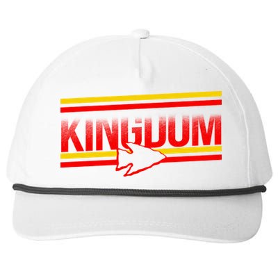 Kansas City KC Football Kingdom Arrowhead  Snapback Five-Panel Rope Hat