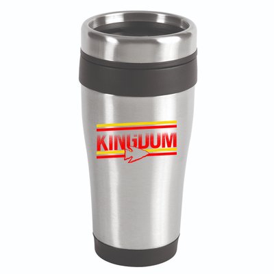 Kansas City KC Football Kingdom Arrowhead  16oz Travel Tumbler