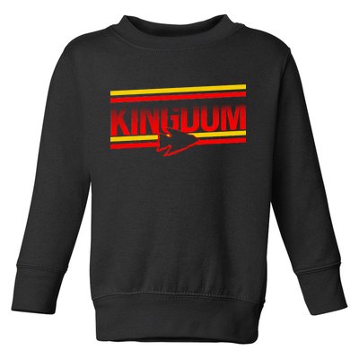 Kansas City KC Football Kingdom Arrowhead  Toddler Sweatshirt