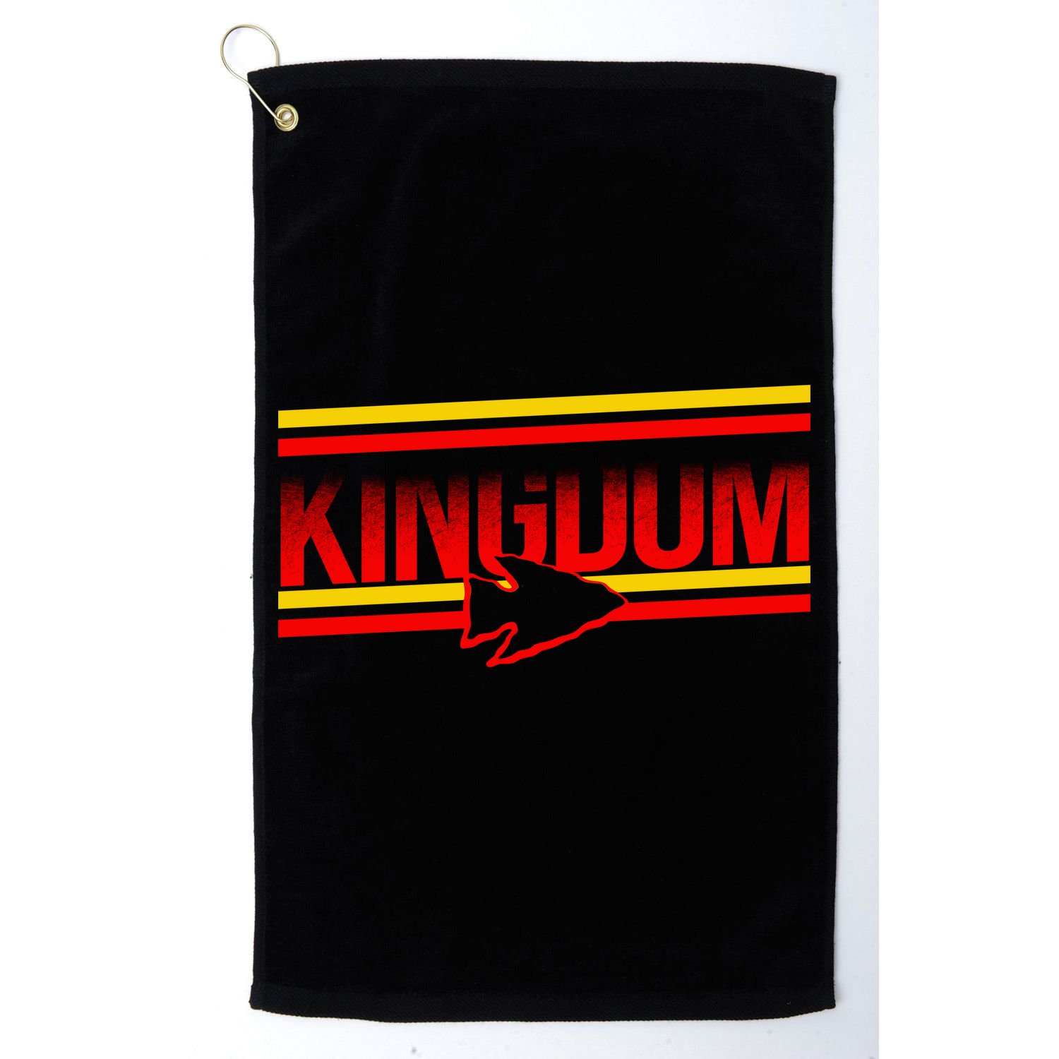 Kansas City KC Football Kingdom Arrowhead  Golf Towel