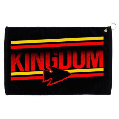 Kansas City KC Football Kingdom Arrowhead  Grommeted Golf Towel