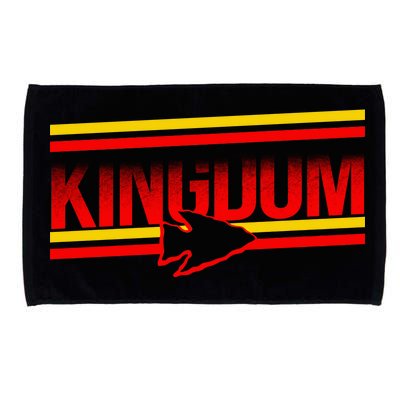 Kansas City KC Football Kingdom Arrowhead  Microfiber Hand Towel