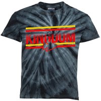 Kansas City KC Football Kingdom Arrowhead  Kids Tie-Dye T-Shirt