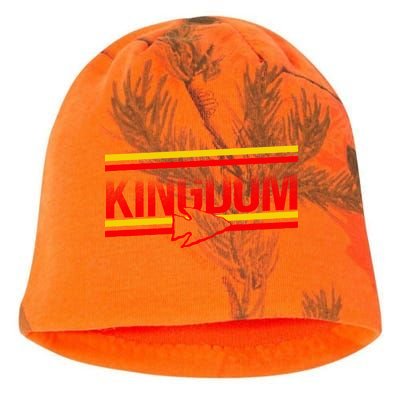 Kansas City KC Football Kingdom Arrowhead  Kati - Camo Knit Beanie