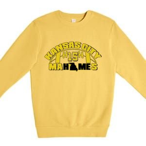 Kansas City Mahomes Football Fan Premium Crewneck Sweatshirt