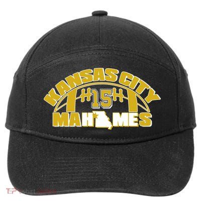 Kansas City Mahomes Football Fan 7-Panel Snapback Hat
