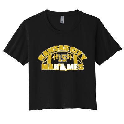 Kansas City Mahomes Football Fan Crop Top