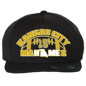 Kansas City Mahomes Football Fan Wool Snapback Cap