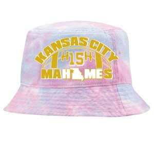 Kansas City Mahomes Football Fan Tie-Dyed Bucket Hat