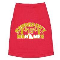 Kansas City Mahomes Football Fan Doggie Tank