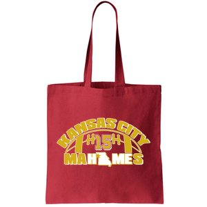 Kansas City Mahomes Football Fan Tote Bag