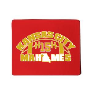 Kansas City Mahomes Football Fan Mousepad