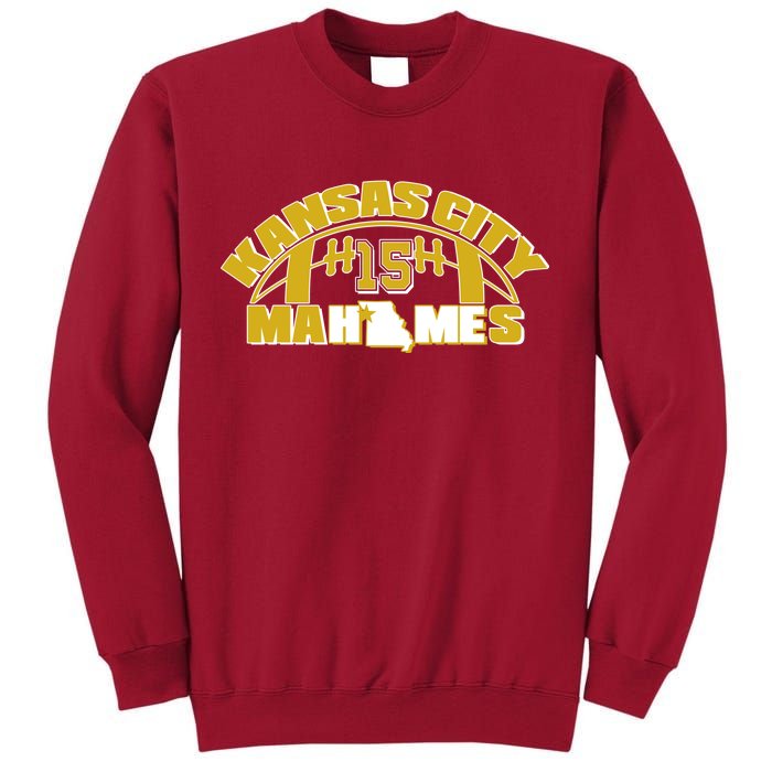 Kansas City Mahomes Football Fan Tall Sweatshirt