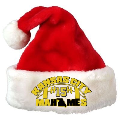 Kansas City Mahomes Football Fan Premium Christmas Santa Hat