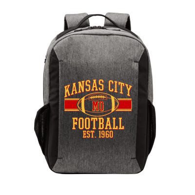 Kansas City MO Football Est 1960 Vector Backpack