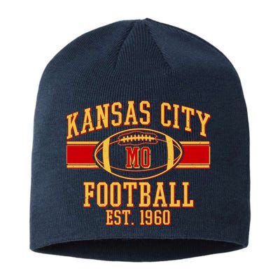 Kansas City MO Football Est 1960 Sustainable Beanie