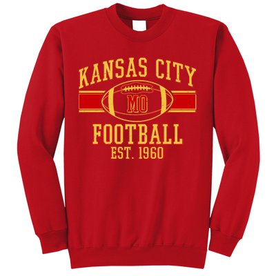 Kansas City MO Football Est 1960 Sweatshirt