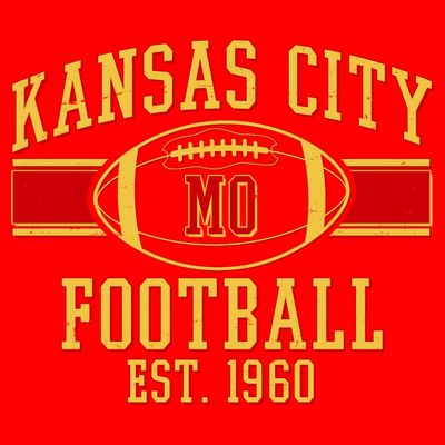 Kansas City MO Football Est 1960 T-Shirt