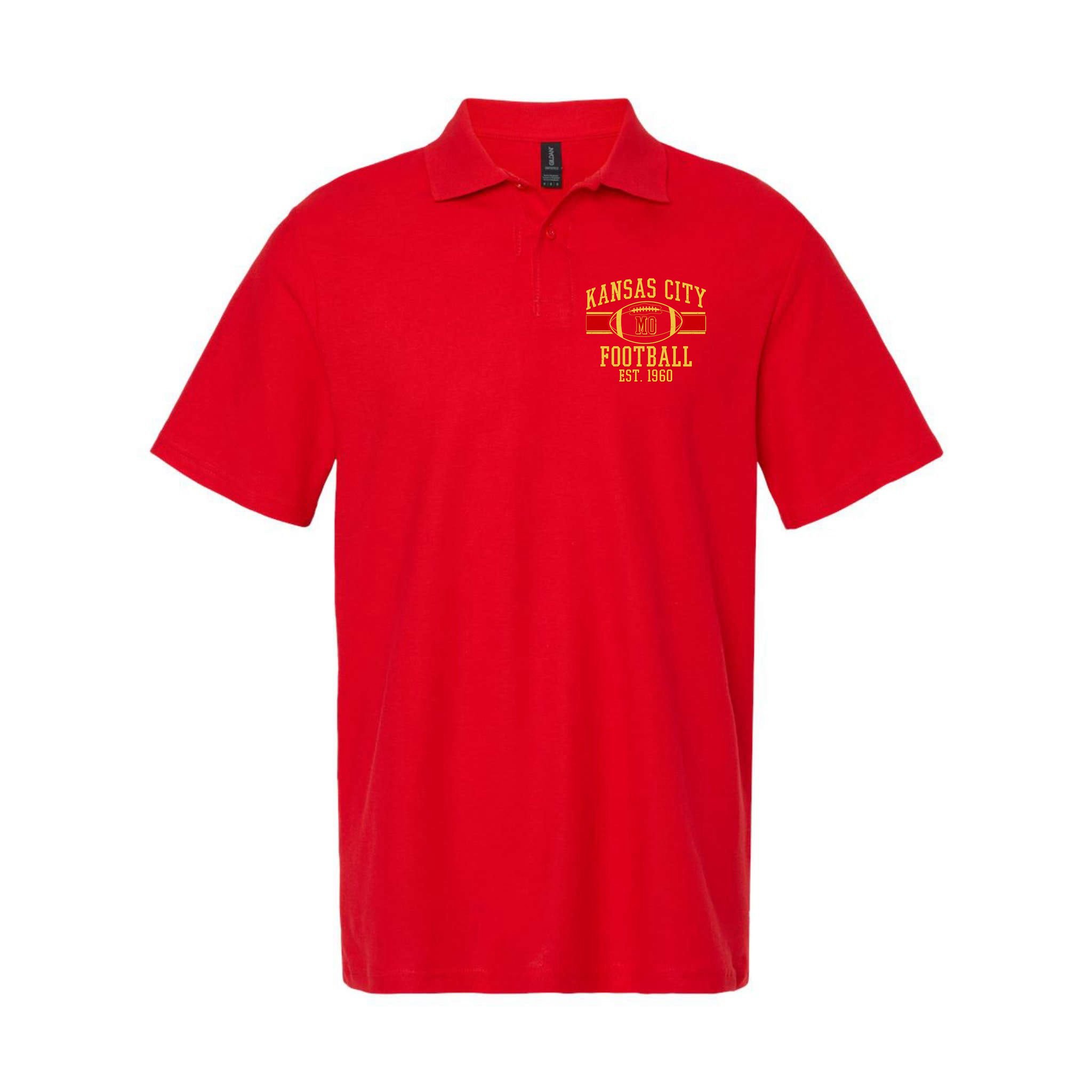 Kansas City MO Football Est 1960 Polo