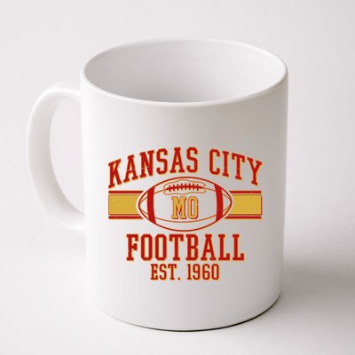 Kansas City MO Football Est 1960 Coffee Mug