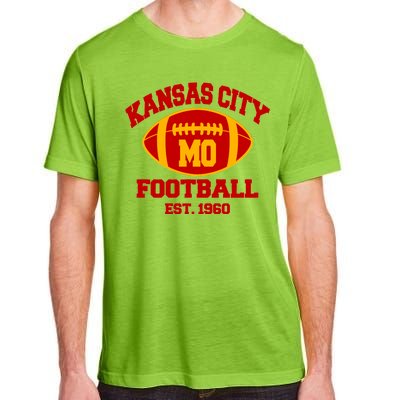 Kansas City MO KC Fooball Mahomes Fan Adult ChromaSoft Performance T-Shirt